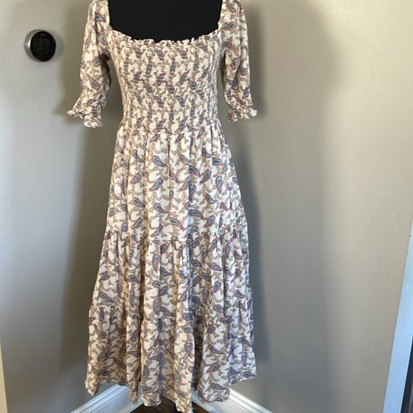 Saks Fifth Avenue Paisley dress - Picture 10 of 12